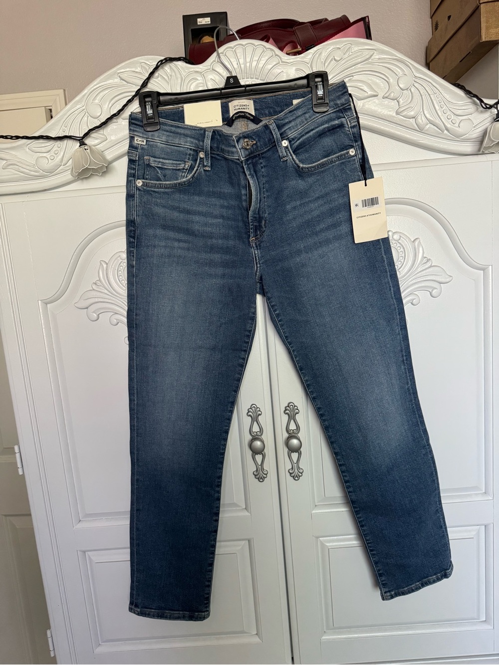 Citizens Of Humanity Dark Blue Ankle Jeans